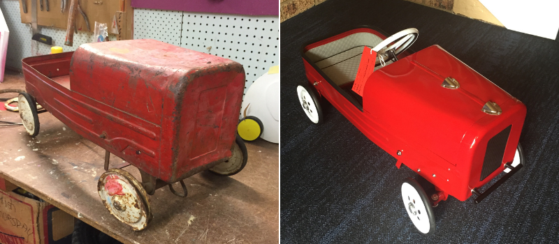 Restoring toys and memories