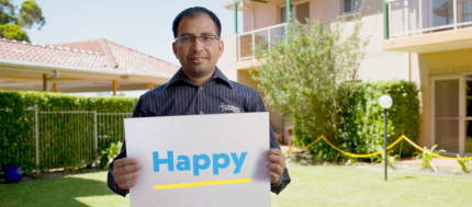 Happy and connected to a career in Aged Care