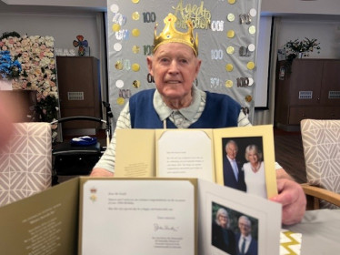 Centenarian celebrated at Plumpton