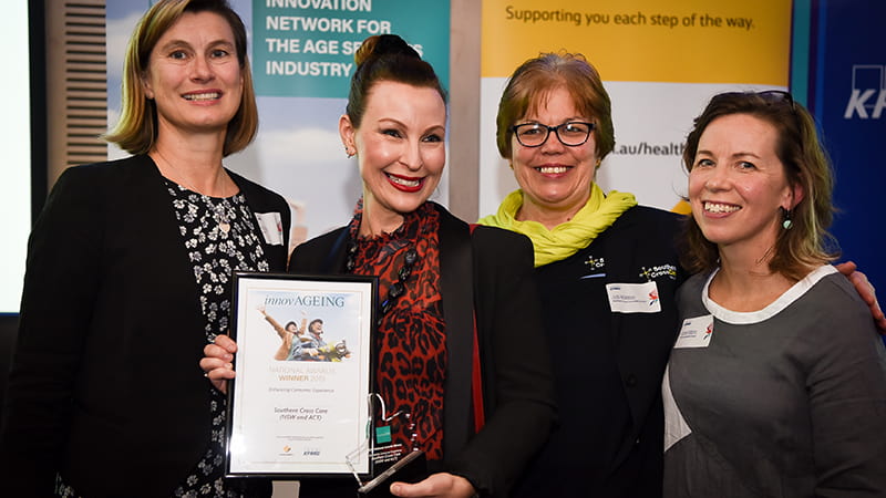 SCC wins award at the first innovAGEING National Awards for ‘The 10K Project’